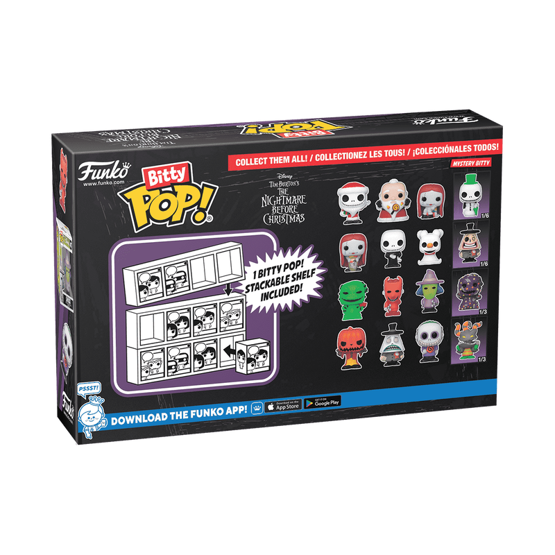 Bitty Pop! The Nightmare Before Christmas 4-Pack Series 3