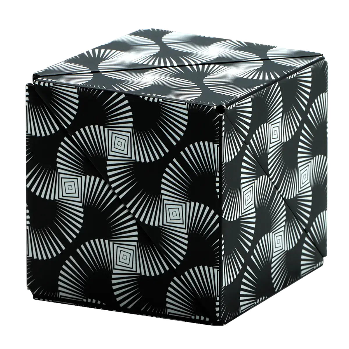 Shashibo Magnetic Puzzle Cube - Black & White