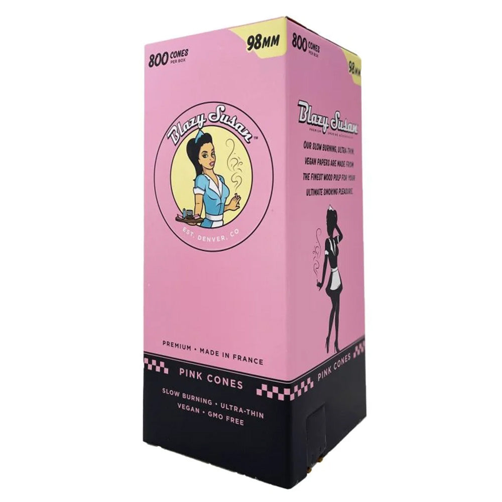 Blazy Susan 98mm Cones - 800 pack / Pink