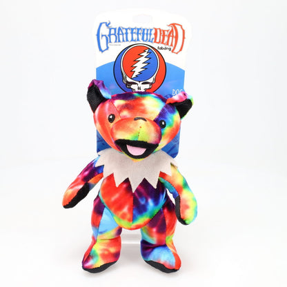 fabdog Grateful Dead® Tie Dye Dancing Bear Dog Toy - Small