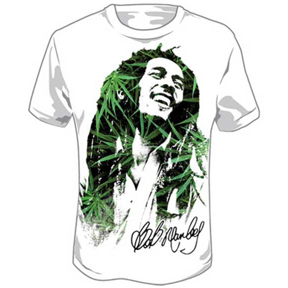 Bob Marley Leaf Dreads T-Shirt