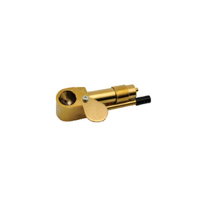 Brass Metal Pipe with Storage and Poker