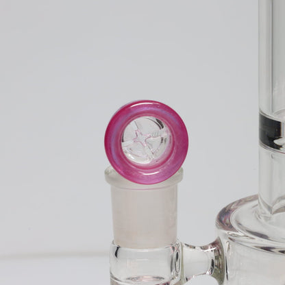 C2 Pink/Black Angry Face 16” Water Pipe SALE