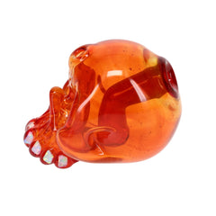 Carsten Carlile Glass Orange Skull Rig