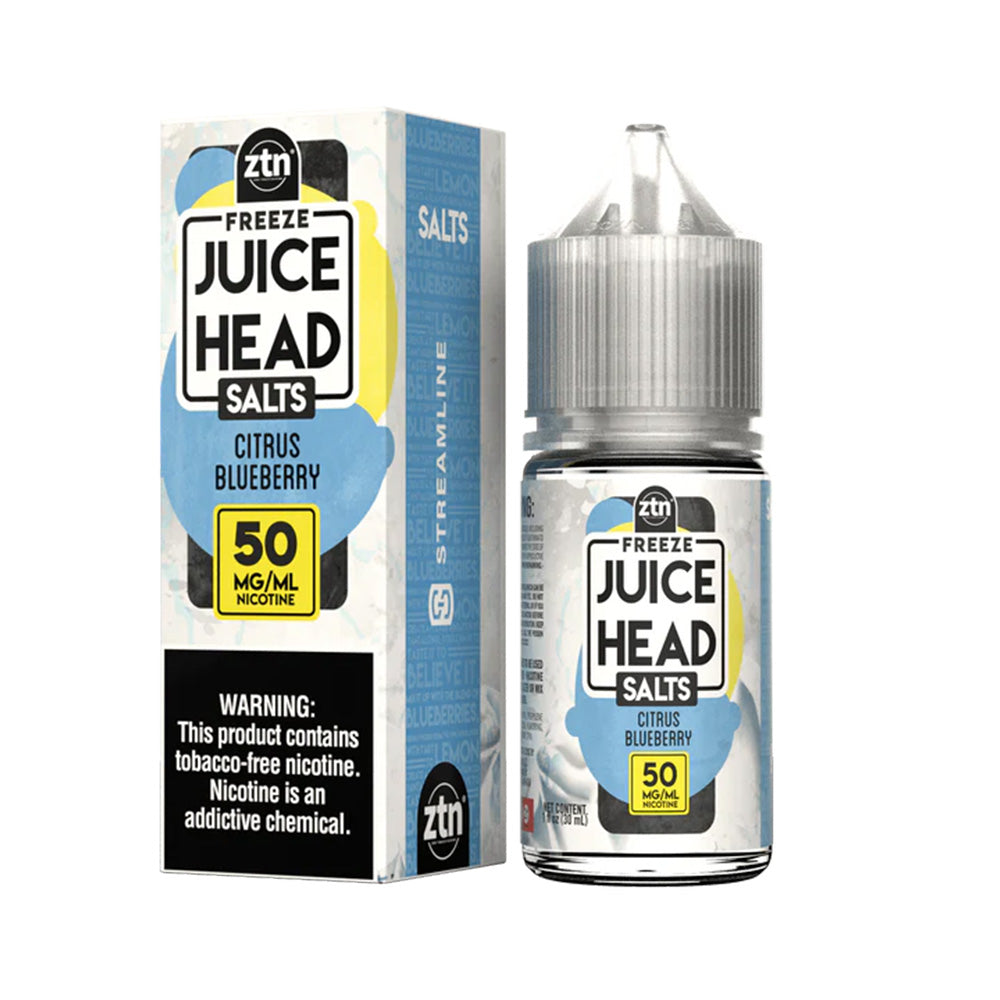 Juice Head Citrus Blueberry Freeze 30ml Salt Juice ZTN