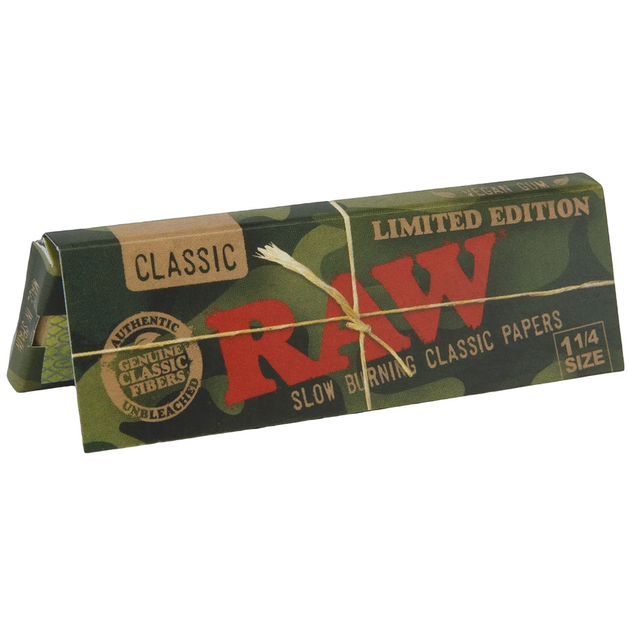 RAW Classic Papers 1¼ - Limited Edition Camo