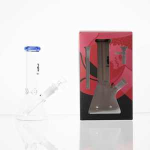 Glass House Color Rim Mini Beaker