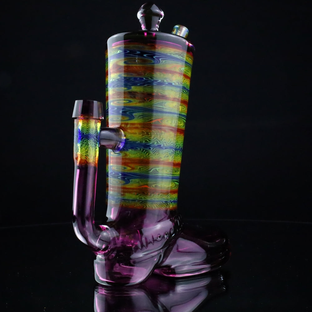 Cowboy Glass X Rad Glass Boot Bubbler