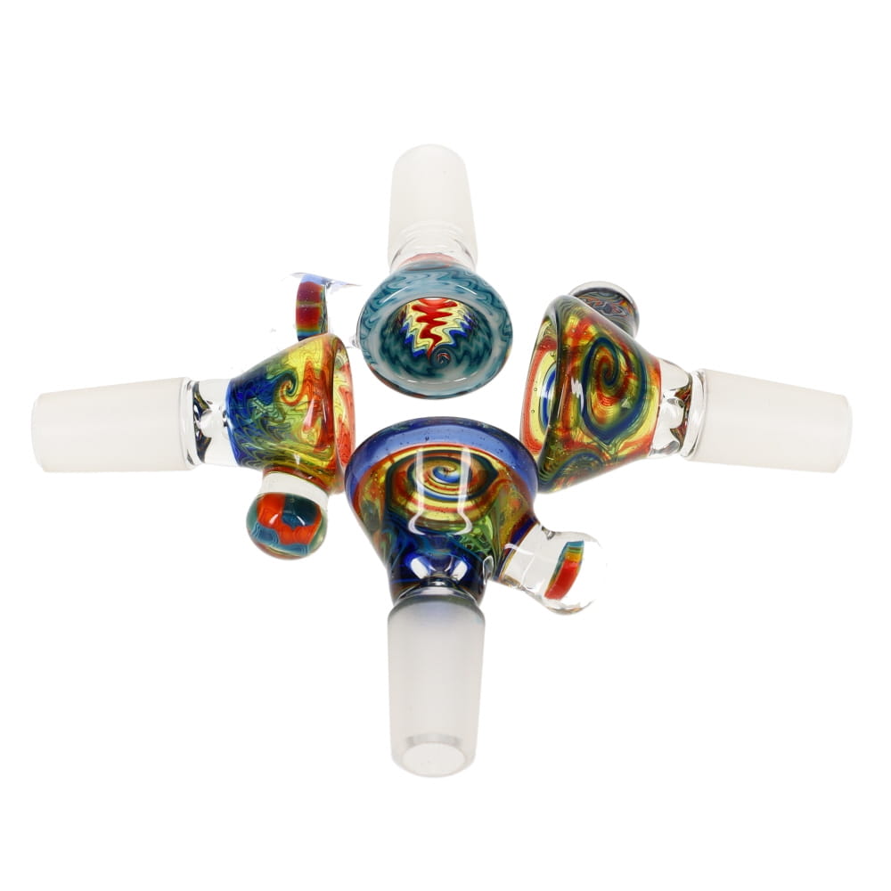 Cowboy Glass Single Wig Wag 14mm Slide
