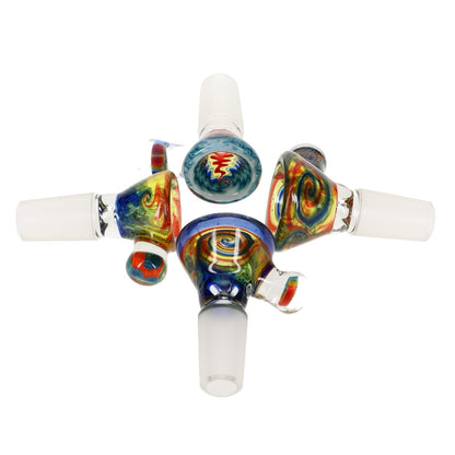 Cowboy Glass Single Wig Wag 14mm Slide