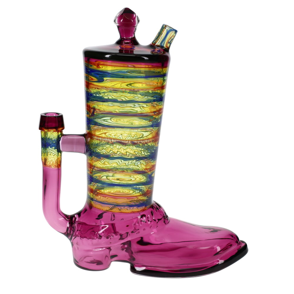 Cowboy Glass X Rad Glass Boot Bubbler