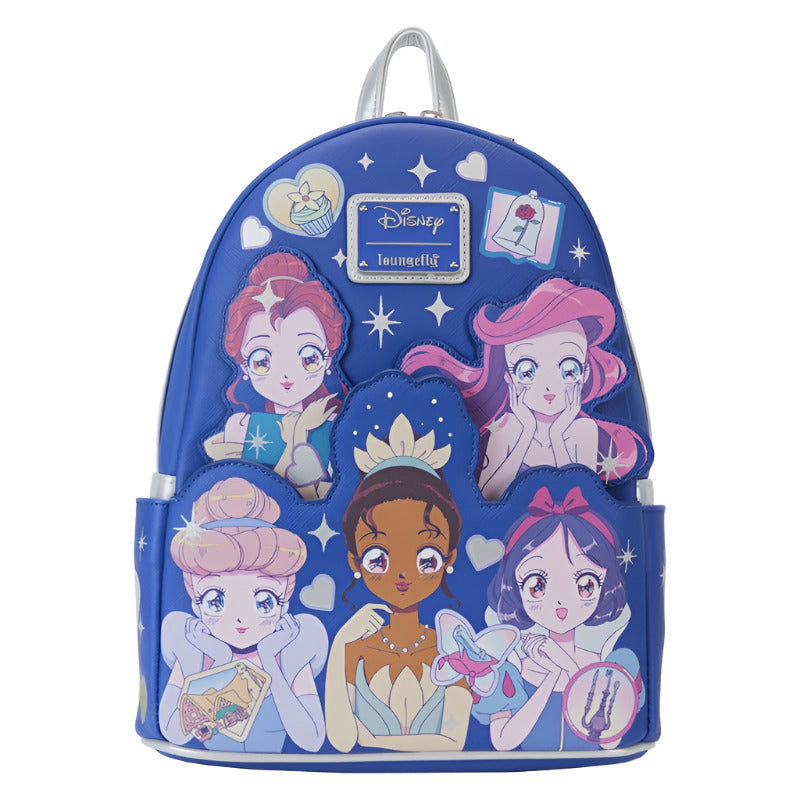 Loungefly x Disney Princess Manga Style Mini Backpack