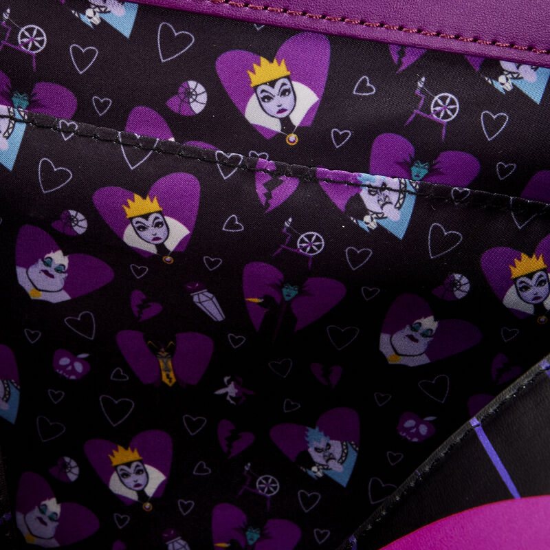 Loungefly x Disney Villains Curse Your Hearts Crossbody Bag