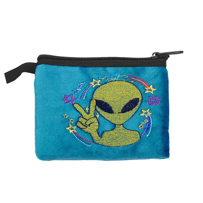 Alien Ecuadorian Embroidered Coin Purse