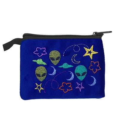 Alien Ecuadorian Embroidered Coin Purse