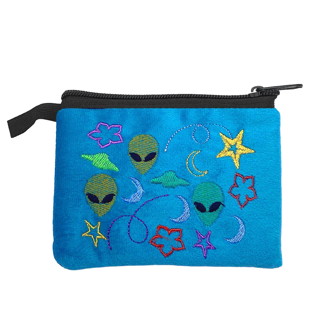 Alien Ecuadorian Embroidered Coin Purse