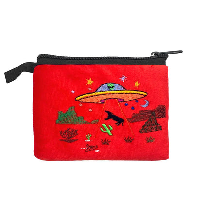 Alien Ecuadorian Embroidered Coin Purse