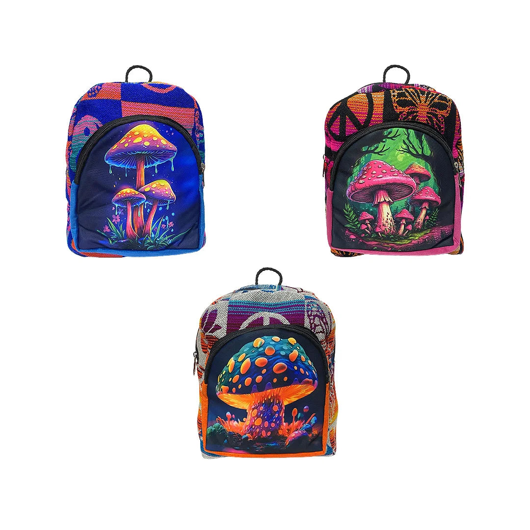 Baby Size Ecuadorian Shroom Graphic Backpack