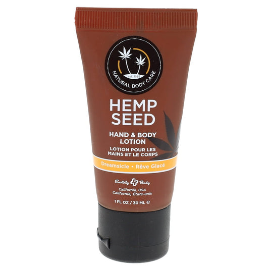 Earthly Body Hemp Seed Hand & Body Lotion - Dreamsicle 1oz