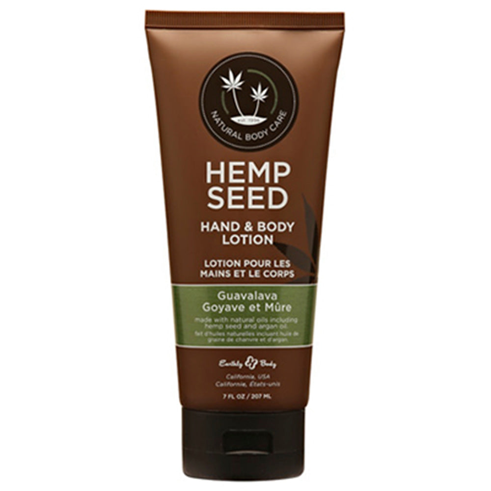 Earthly Body Hemp Seed Hand & Body Lotion - Guavalava 7oz