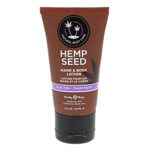 Earthly Body Hemp Seed Hand & Body Lotion - High Tide 1oz