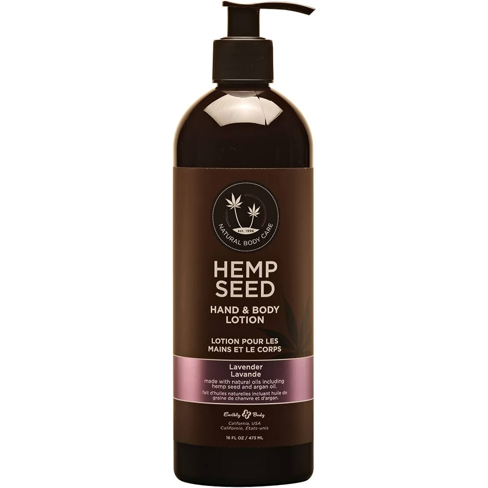 Earthly Body Hemp Seed Hand & Body Lotion - Lavender 16oz