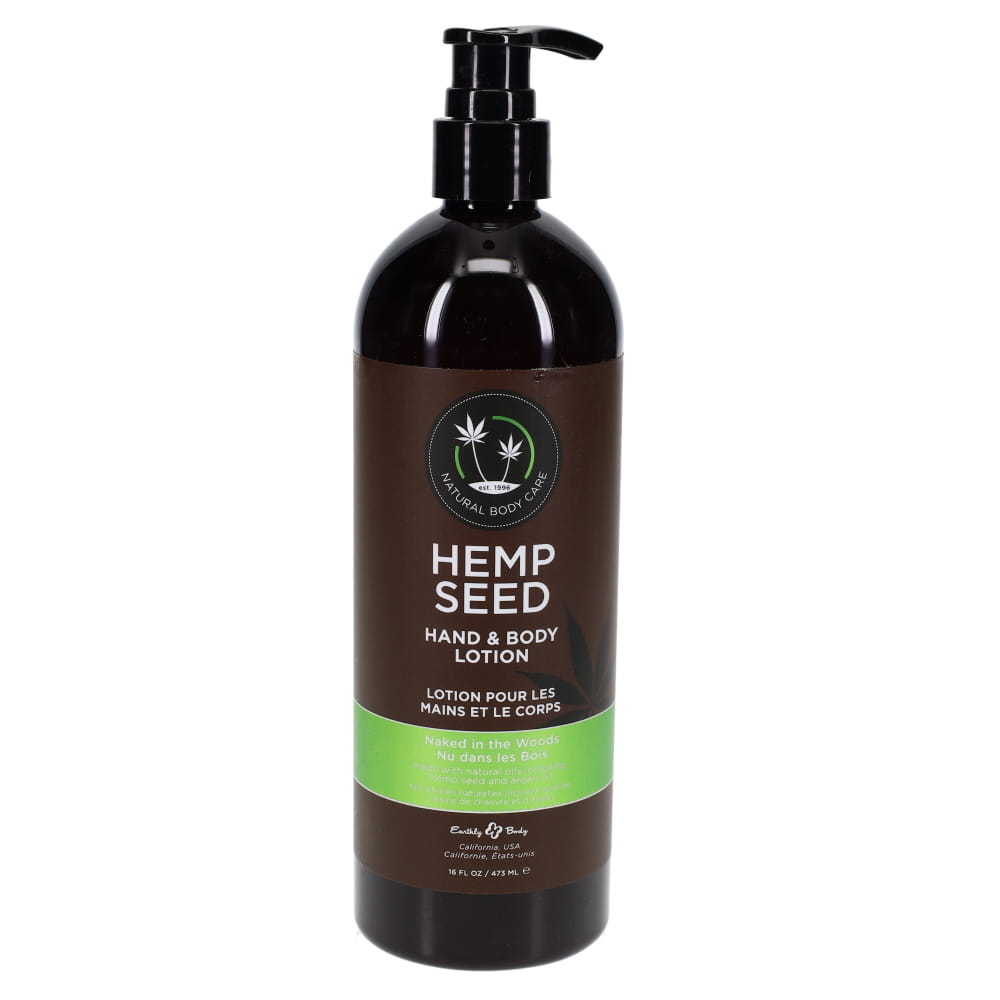 Earthly Body Hemp Seed Hand & Body Lotion - Naked in the Woods 16oz