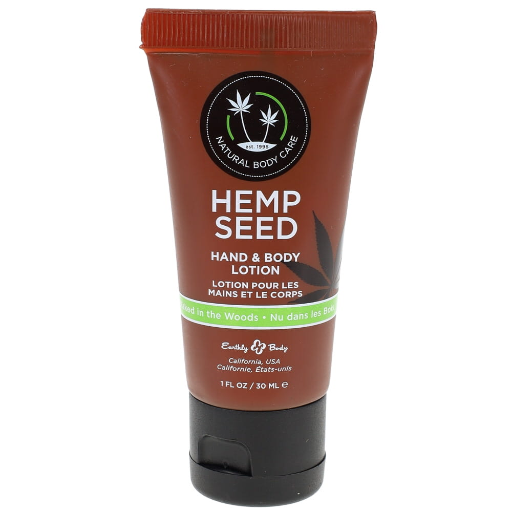 Earthly Body Hemp Seed Hand & Body Lotion - Naked in the Woods 1oz