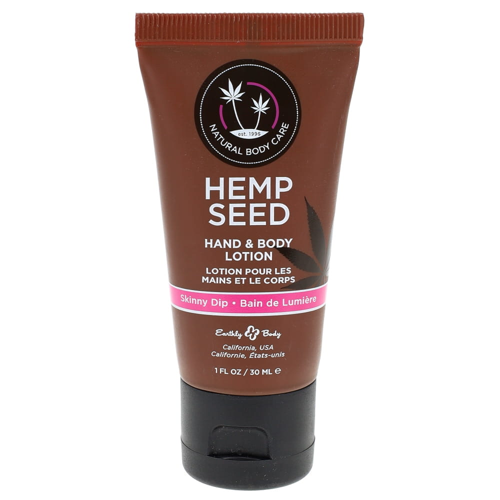 Earthly Body Hemp Seed Hand & Body Lotion - Skinny Dip 1oz