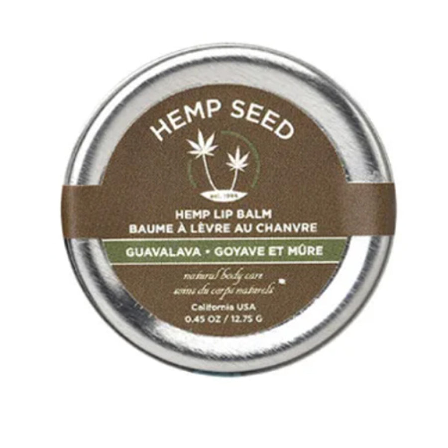 Earthly Body Hemp Seed Lip Balm Tin - Guavalava