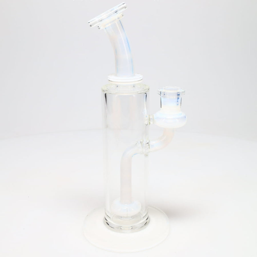 Fat Boy Glass Color Straight Rig - Ghost