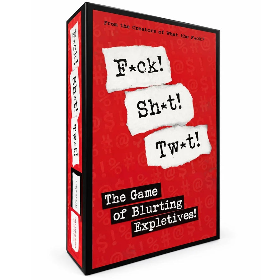 F*ck! Sh*t! Tw*t! "Blurting" Game
