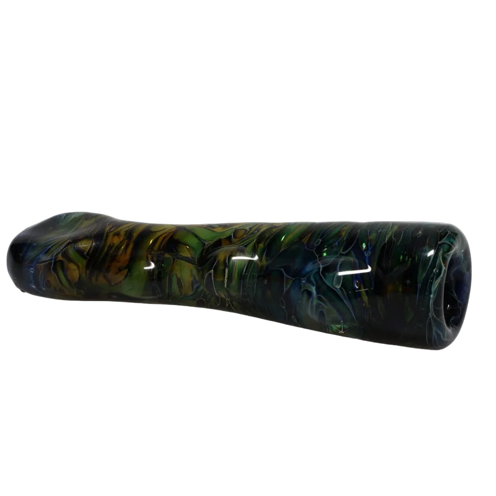 I Love Frank Glass Black/Blue Wrap Chillum