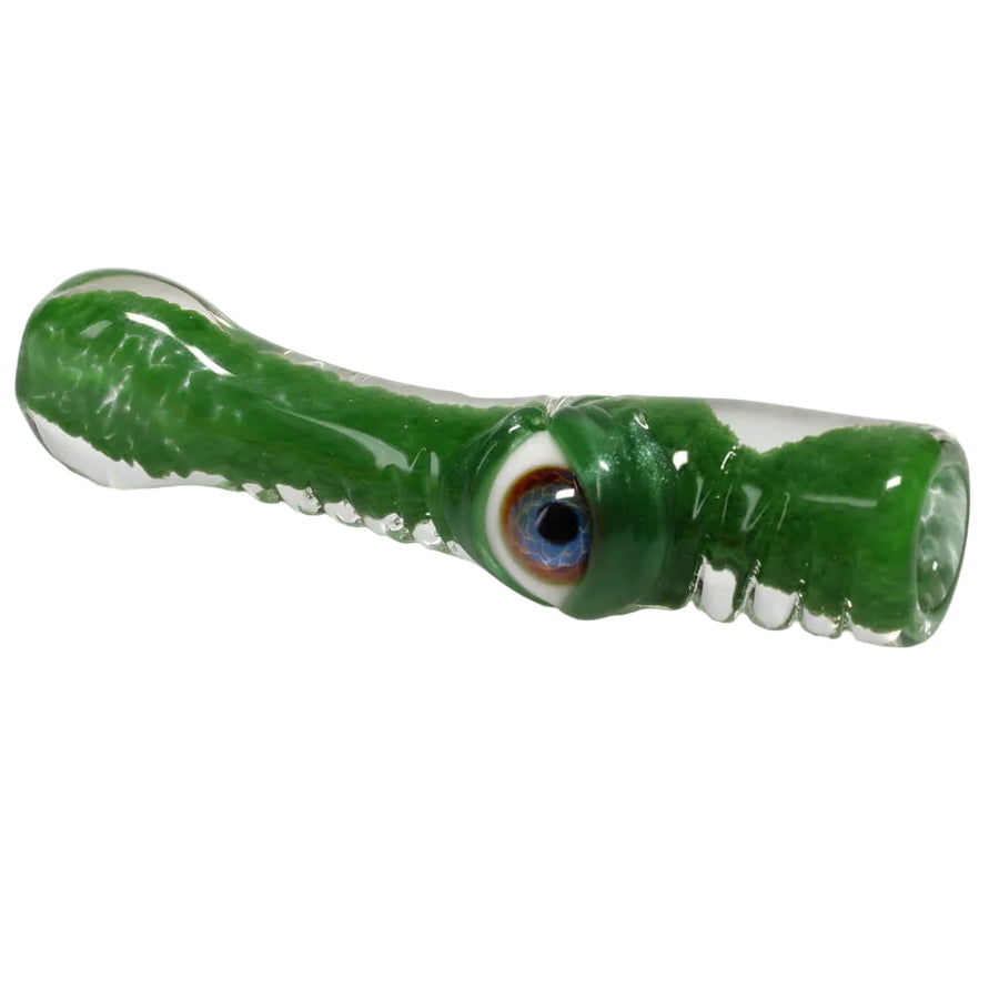 I Love Frank Glass Frit Eye Chillum