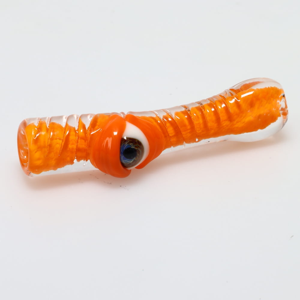 I Love Frank Glass Frit Eye Chillum