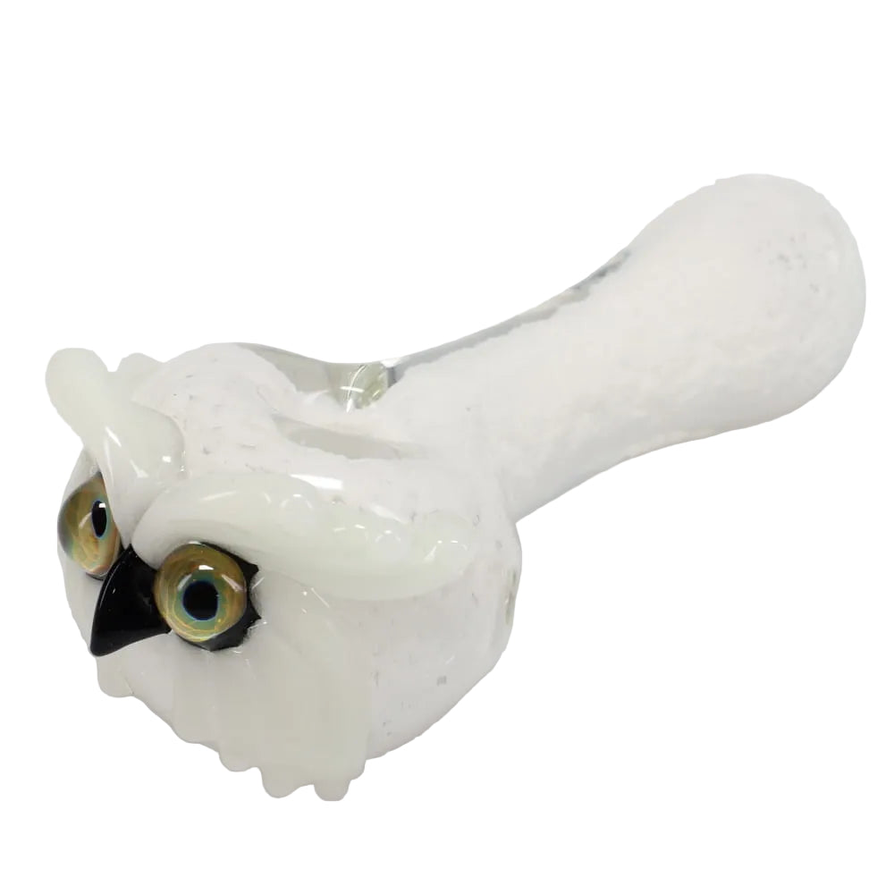 I Love Frank Glass Owl Spoon
