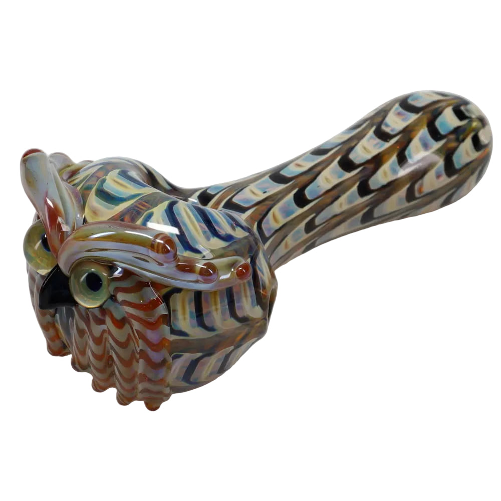 I Love Frank Glass Owl Spoon