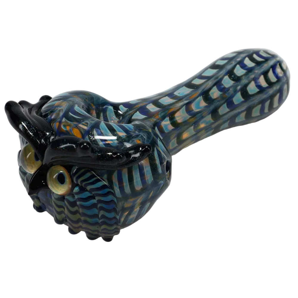 I Love Frank Glass Owl Spoon