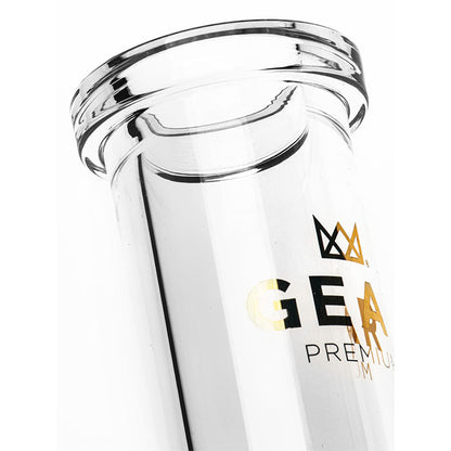 Gear Premium 12" 7mm Sidekick Beaker Waterpipe w/ Lighter - Clear
