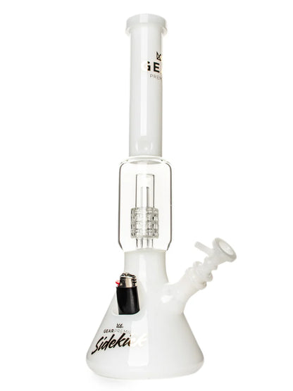 Gear Premium 15.5" Sidekick Boost Beaker Waterpipe w/ Lighter - Assorted Colors