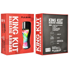 Pulsar King Kut Electric Grinder - Tie Dye Crackle