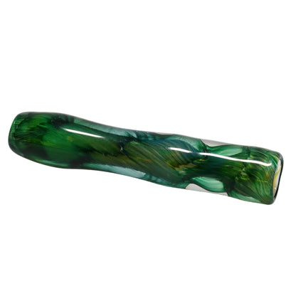 Glass Hole Cane Chillum - Assorted Colors