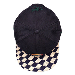 Grassroots California Stanley Mouse Mandolin Jester Never Summer Checkerboard Snapback Hat