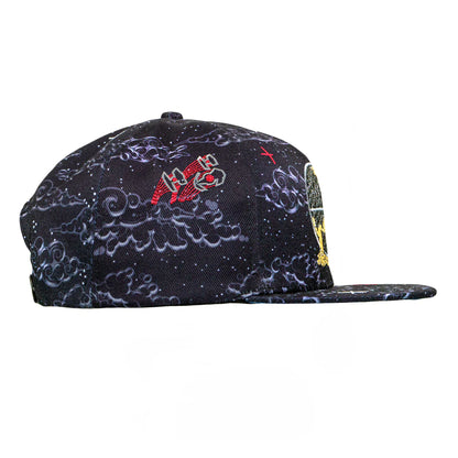 Grassroots California Darth Vapor x Dabstar Black Snapback Hat