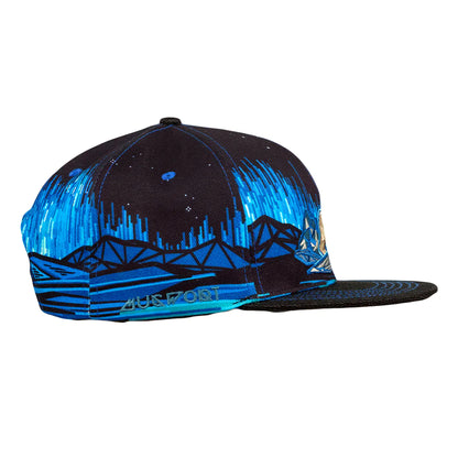 Grassroots California Mugwort Polar Bear Snapback Hat