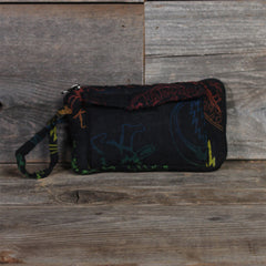 Grateful Dead Padded Stash Bag w/ Double Pockets - 8x5