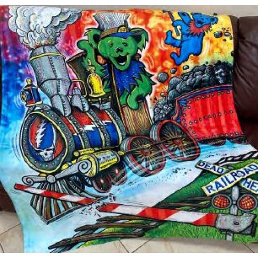 Grateful Dead Train Throw