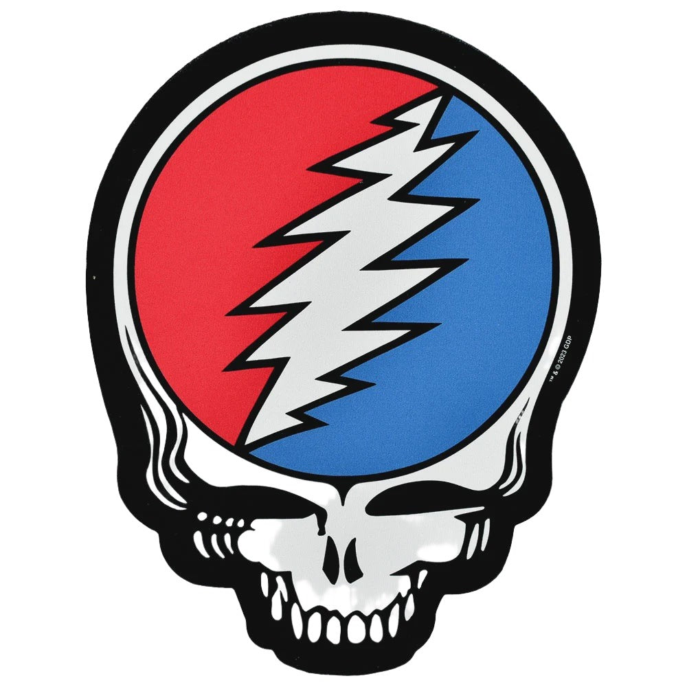 Pulsar x Grateful Dead Die Cut Fabric Top DabPadz - Steal Your Face SALE