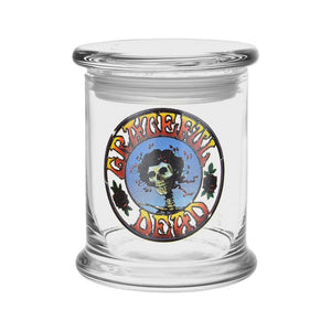 Pulsar x Grateful Dead Large Pop Top Jar - Skull & Roses Circle SALE