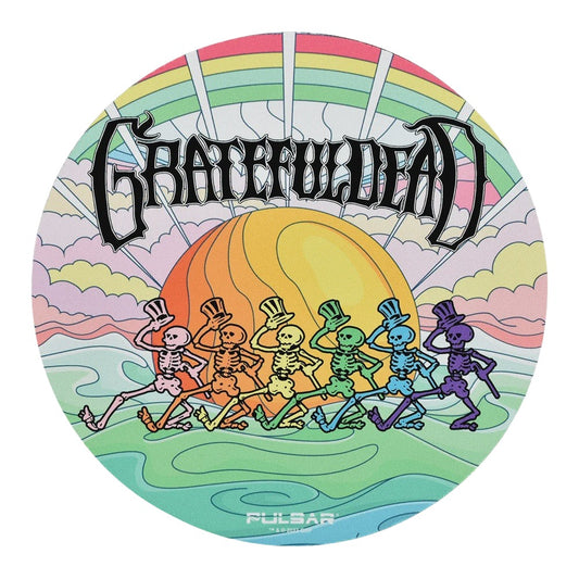 Pulsar x Grateful Dead 8" Fabric Top DabPadz - Under The Rainbow SALE